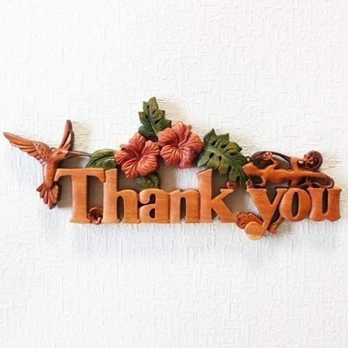 サインプレート Thank you